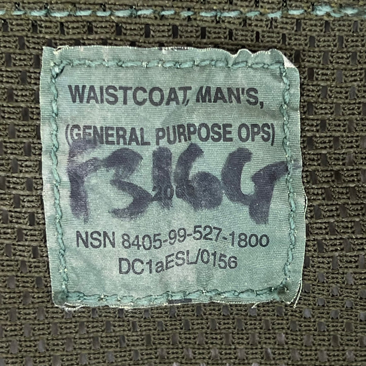 British Army Waistcoat Tactical Vest DPM Camouflage GP OPS