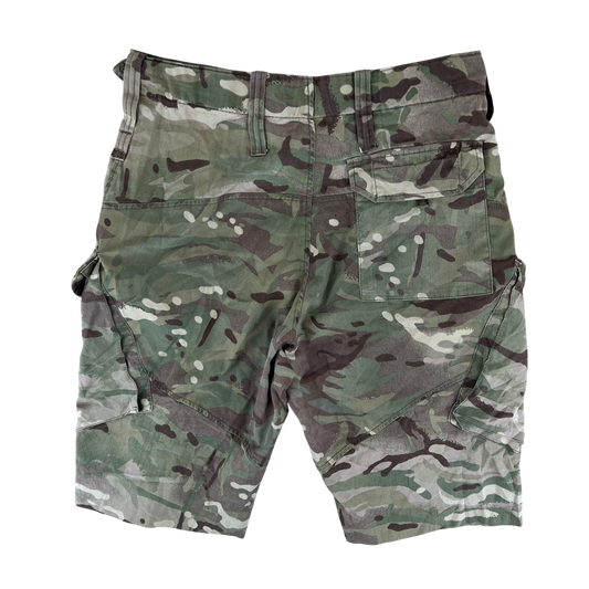 British Army MTP Camouflage Field Tailored Combat Shorts - W33