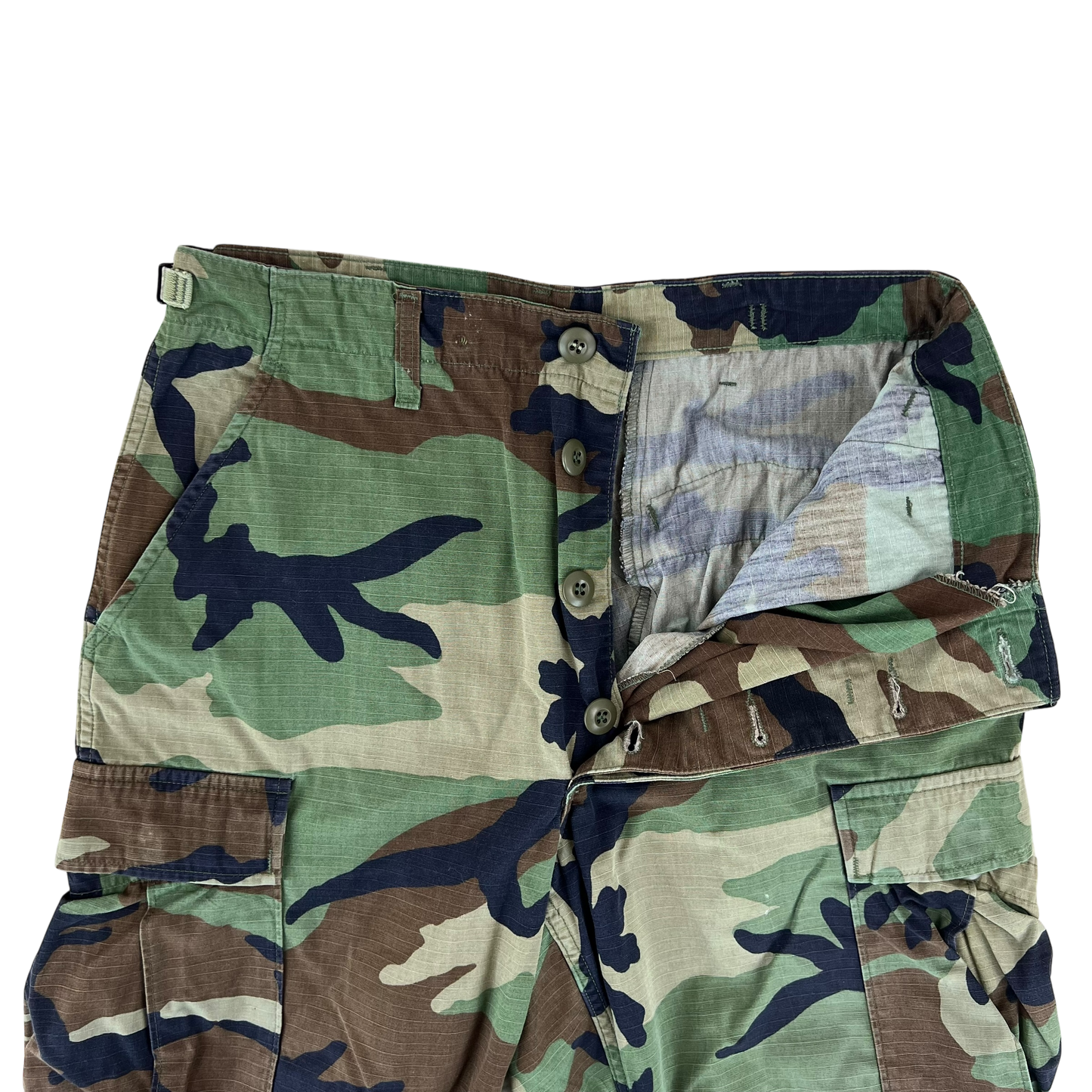US Army M81 Woodland Camouflage Trousers - W30 L34.5