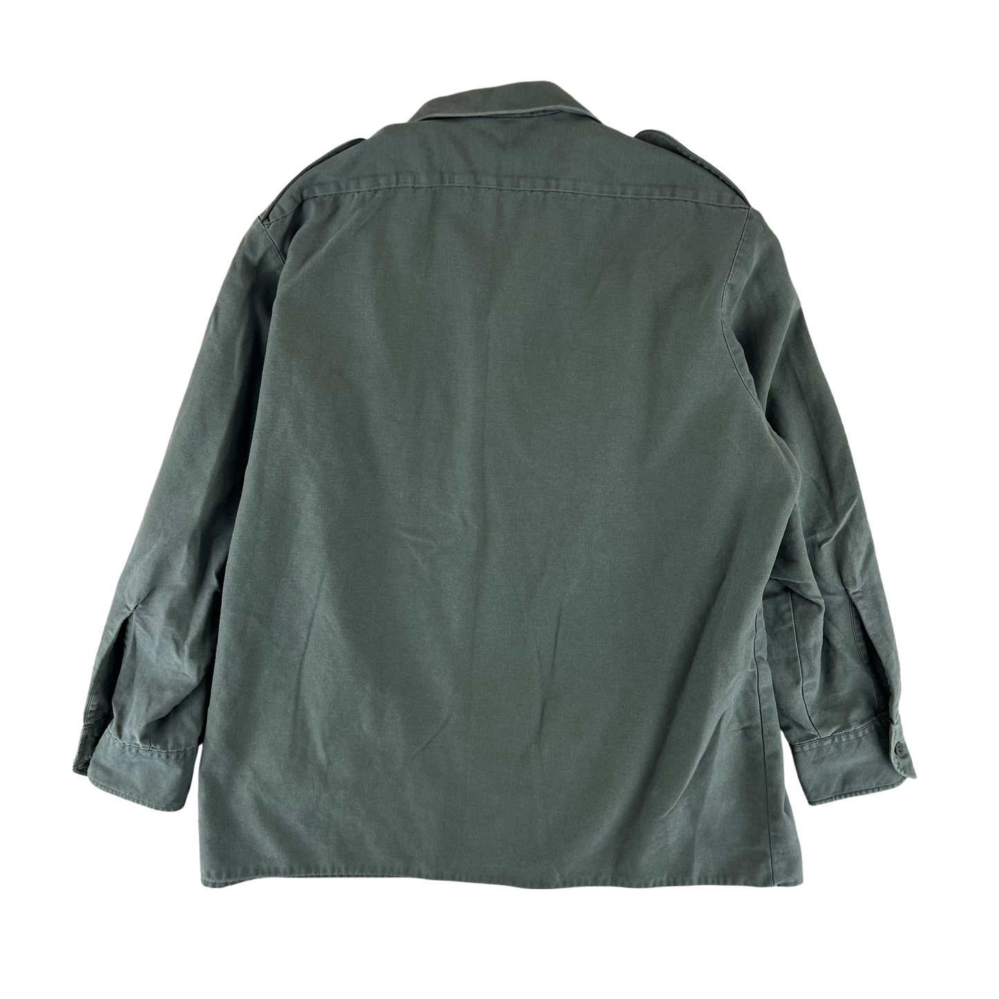 German Army Olive Green Long Sleeve Field Shirt - Large GrNr 5