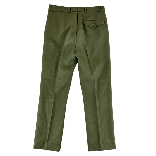 Slovak Army M97 Olive Green Dress Trousers - W30 L26