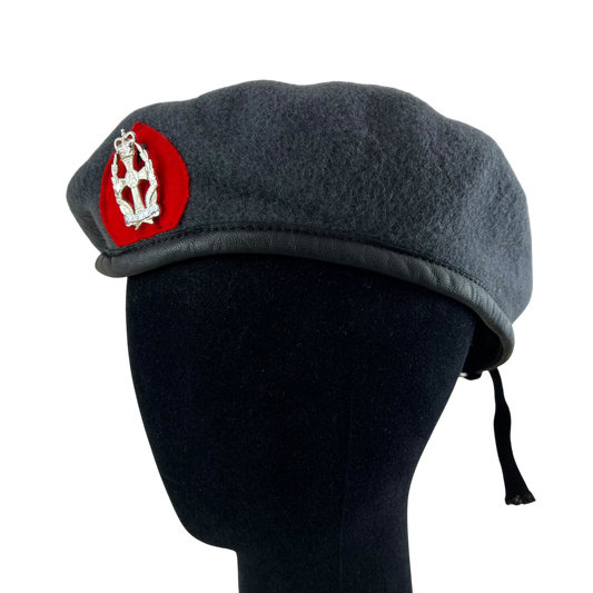British Army Beret w/ Badge - QARANC - Medium 58cm