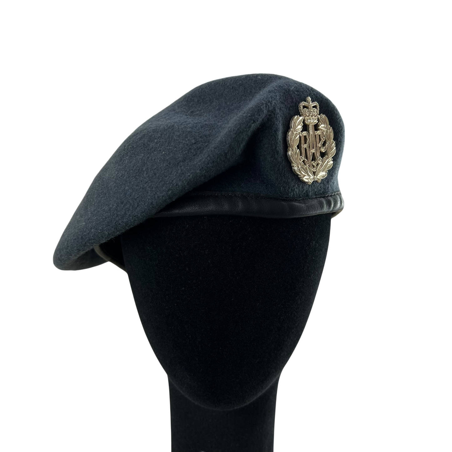 British RAF Beret w/ Badge - Large 59cm