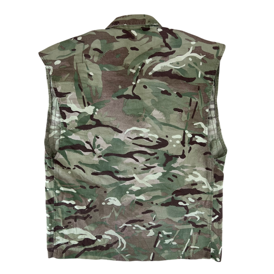 British Army MTP Camouflage Field Tailored Barracks Shirt / Vest - Medium 170/96