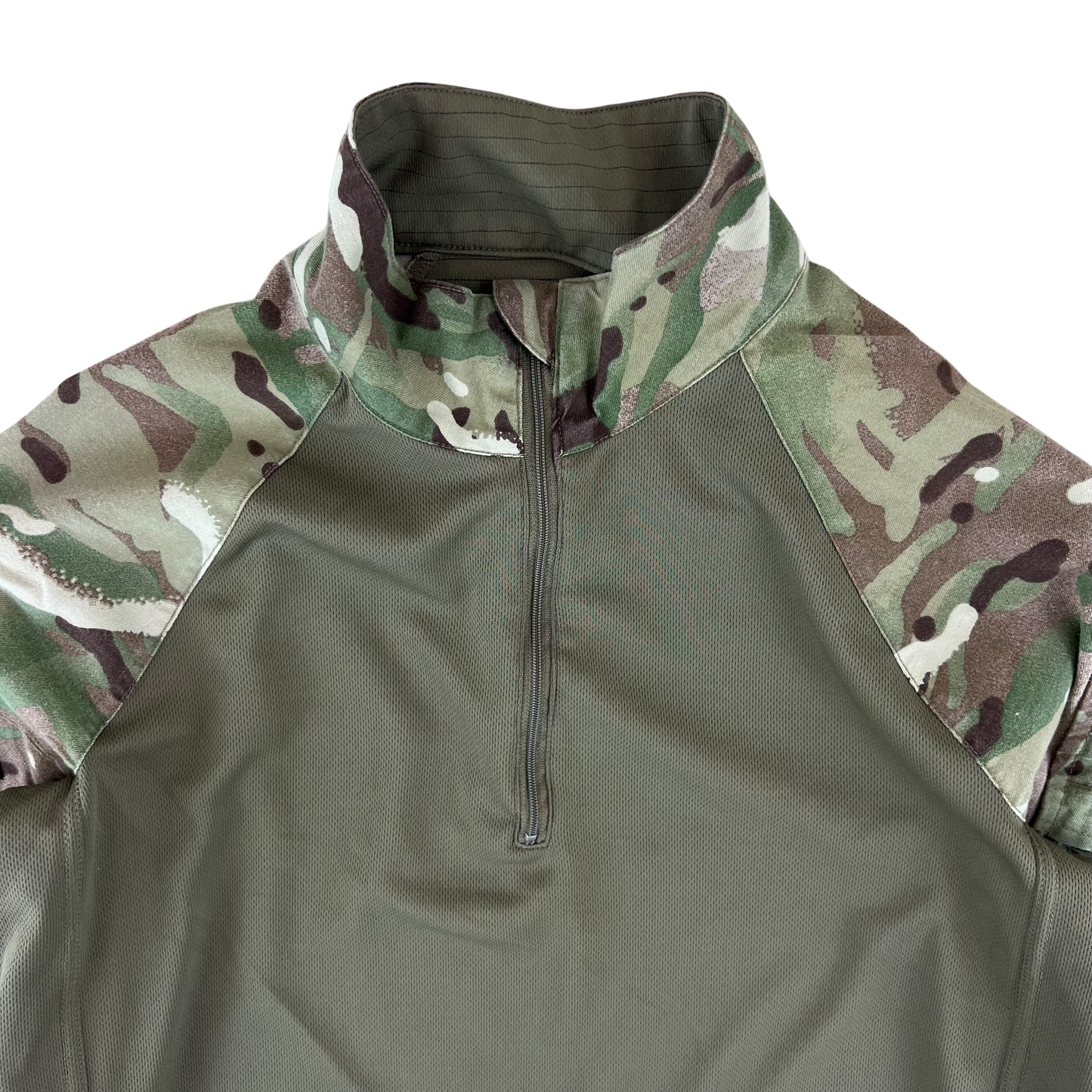 British Army MTP Camouflage Olive Green UBACS Combat Shirt - Small