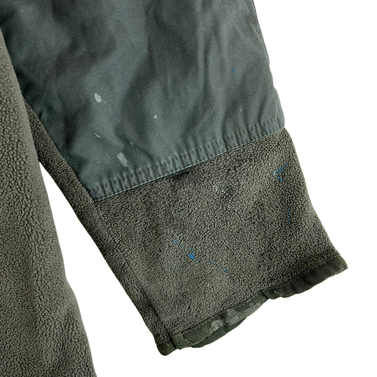 Austrian Army Olive Fleece Cardigan - Medium 96-100 V/VI