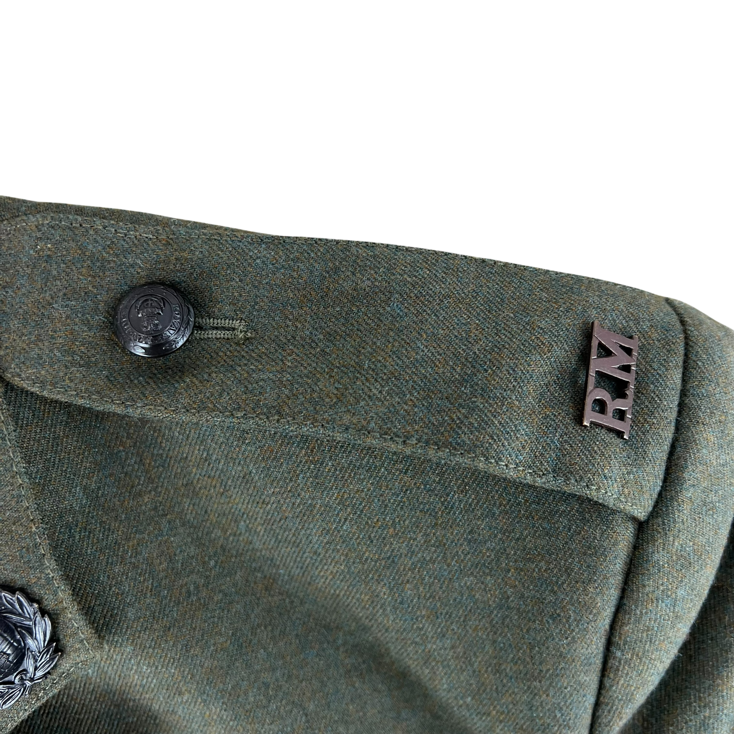 British Royal Navy Royal Marines Lovat No. 5 Dress Jacket - X Large 182/120