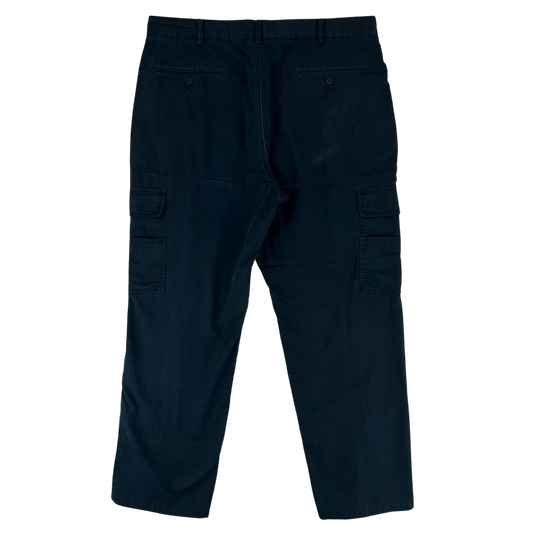 British Police MoD Black Utility Trousers - W38 L31