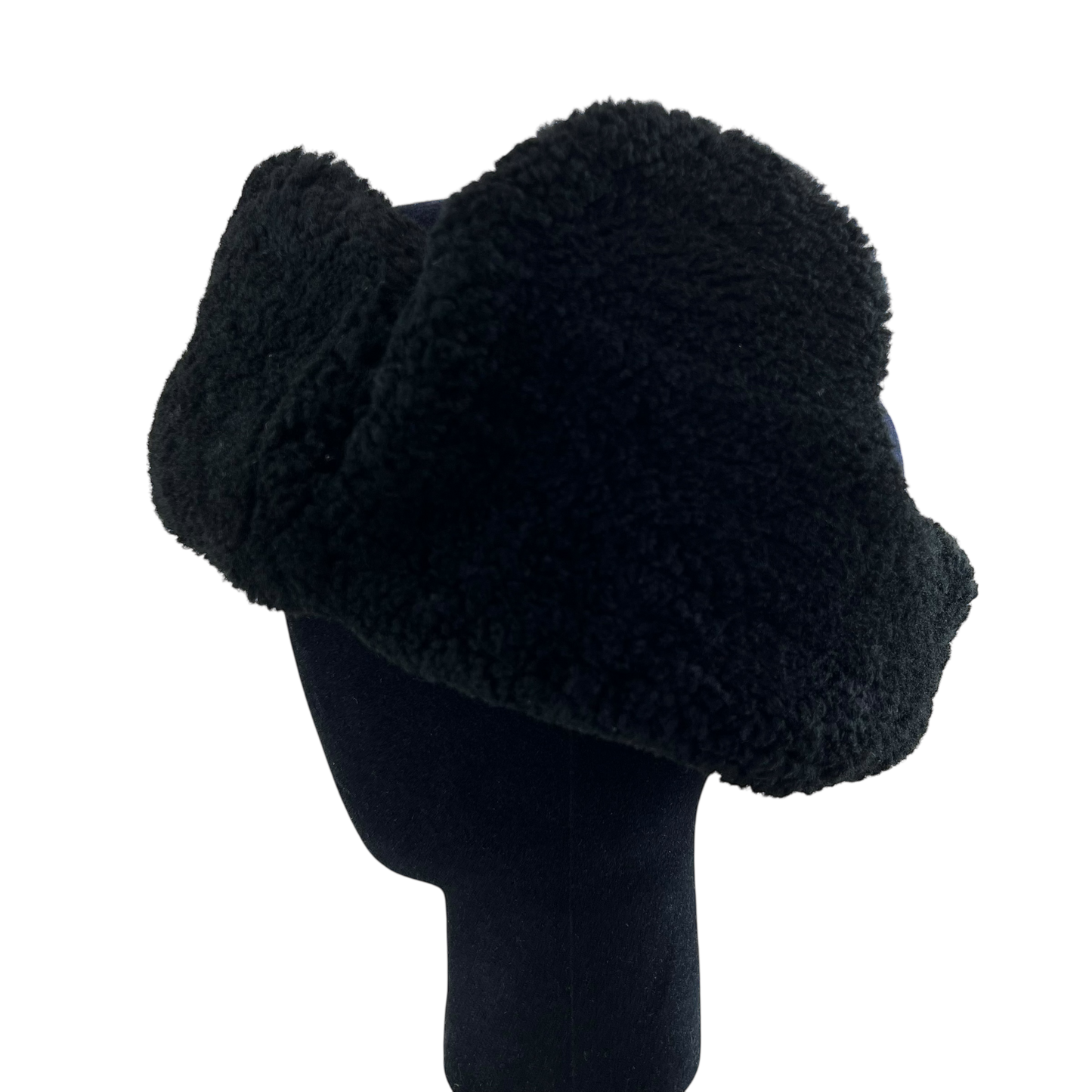 Finnish Air Force Faux Fur Ushanka Hat - Medium