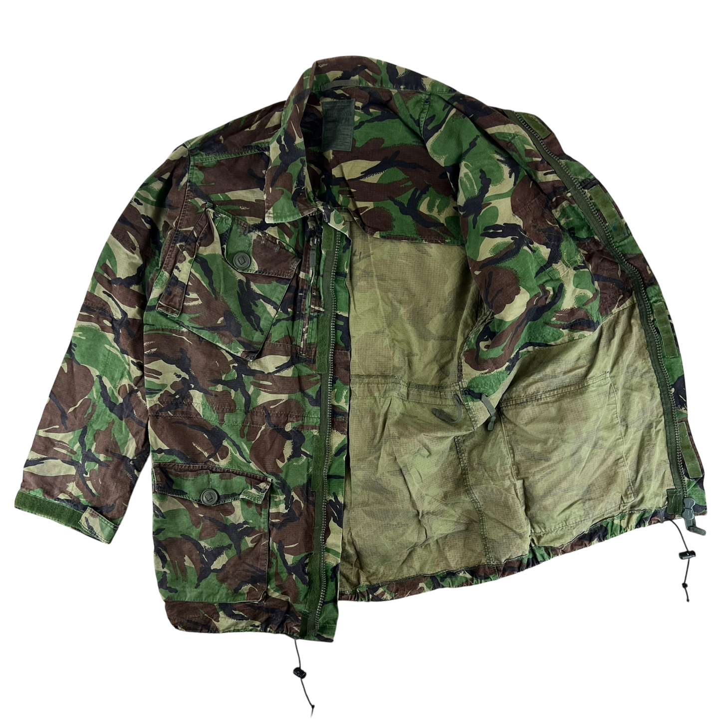 British Army S95 DPM Woodland Camo Ripstop Field Jacket - Large 190/112