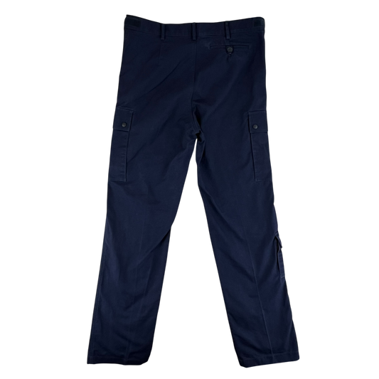 Dutch Navy Blue Utility Working Trousers - W38 L36
