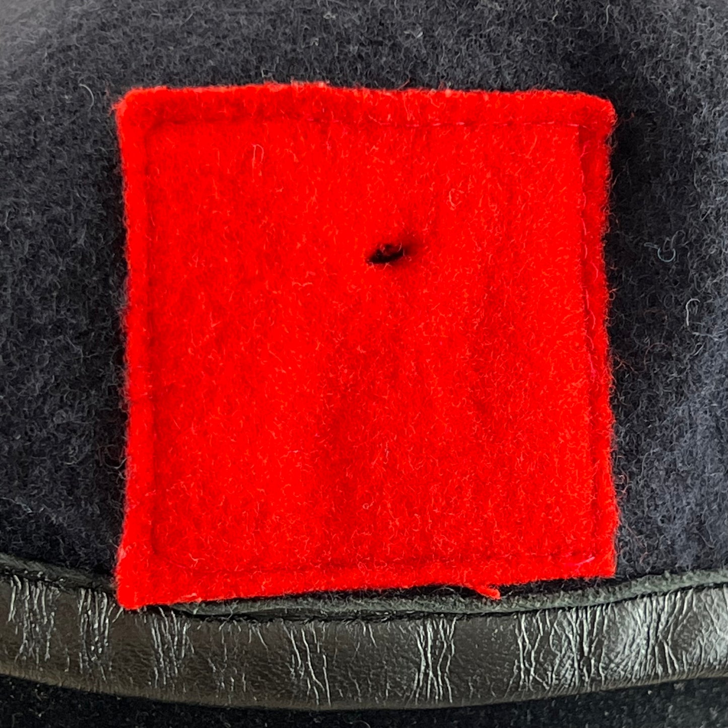 British Army Navy Beret w/ Red Patch - Large 59cm
