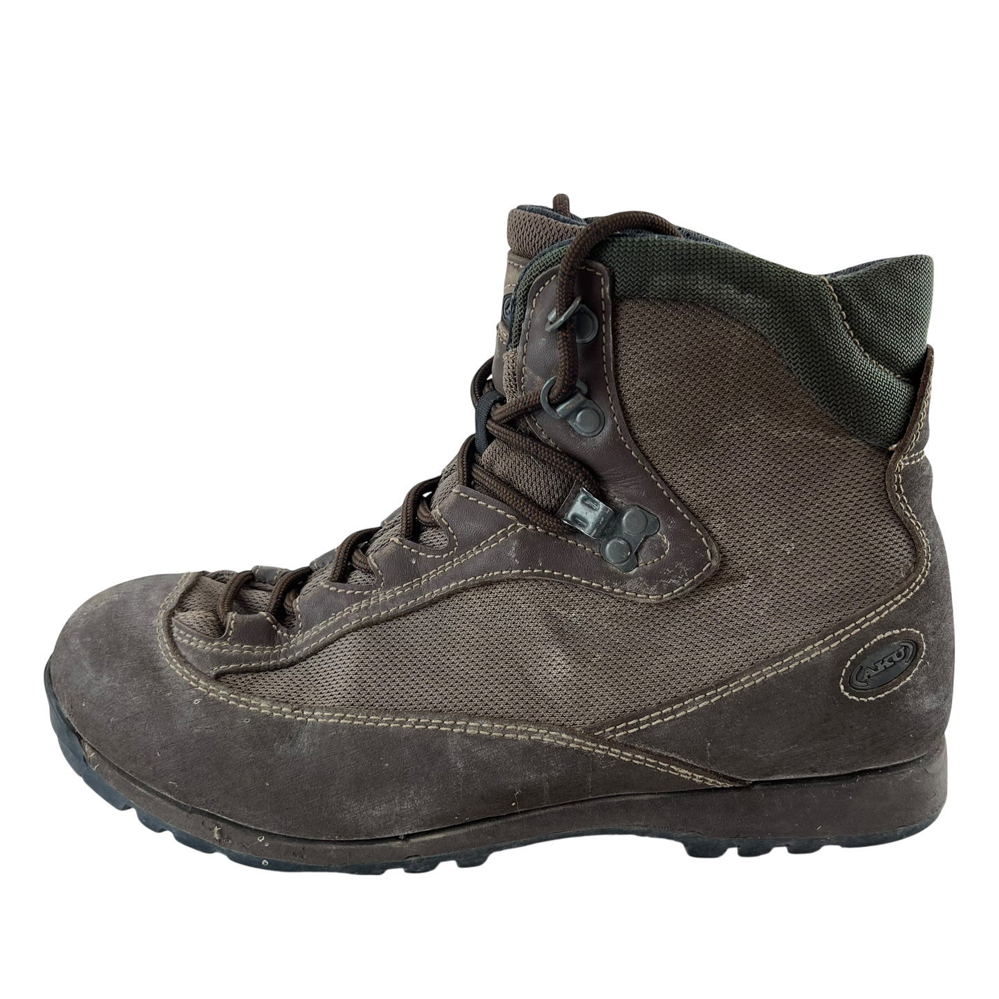 British Army AKU Brown Combat Boots - Size 8M
