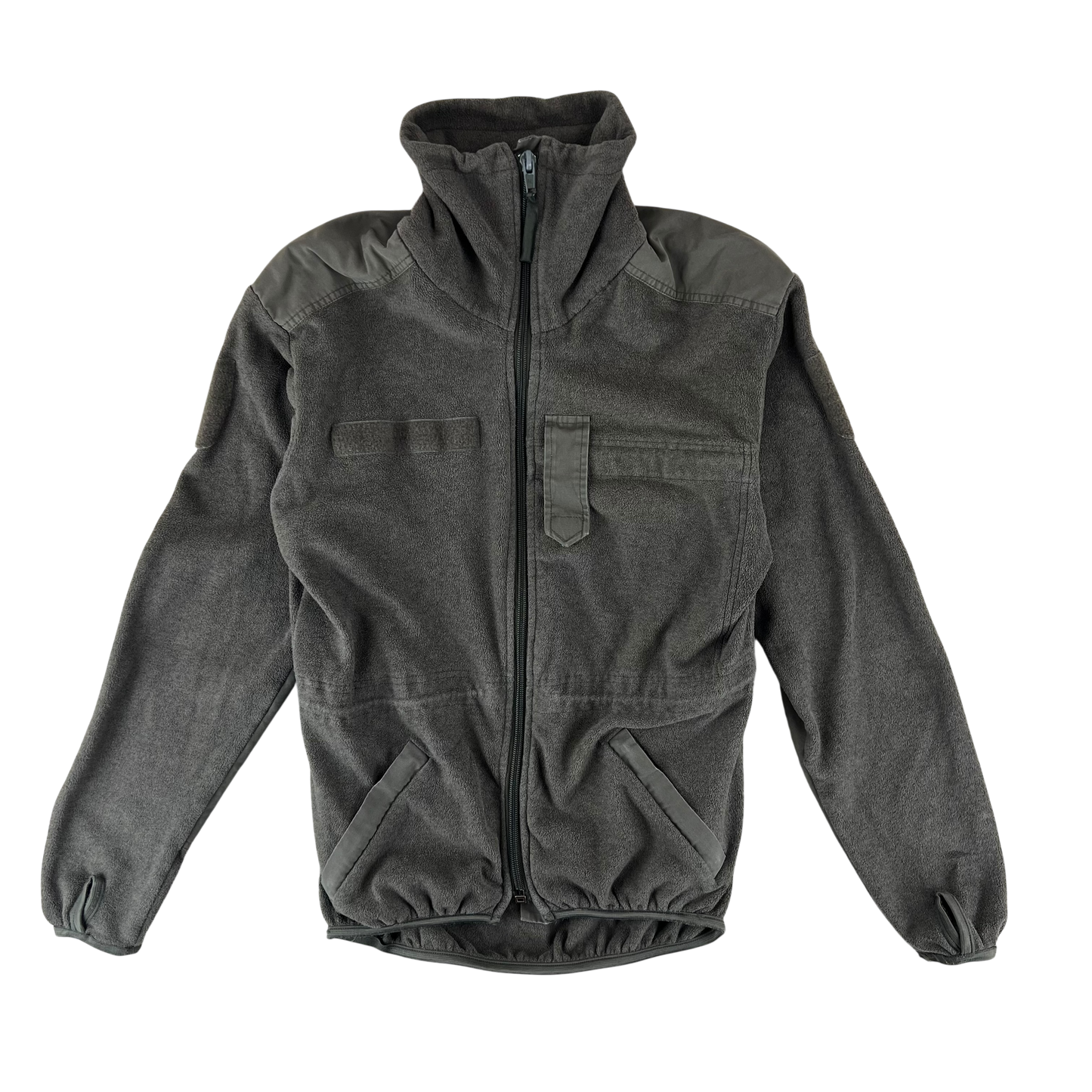 Austrian Army Olive Fleece Cardigan - Small 88-92 III/IV