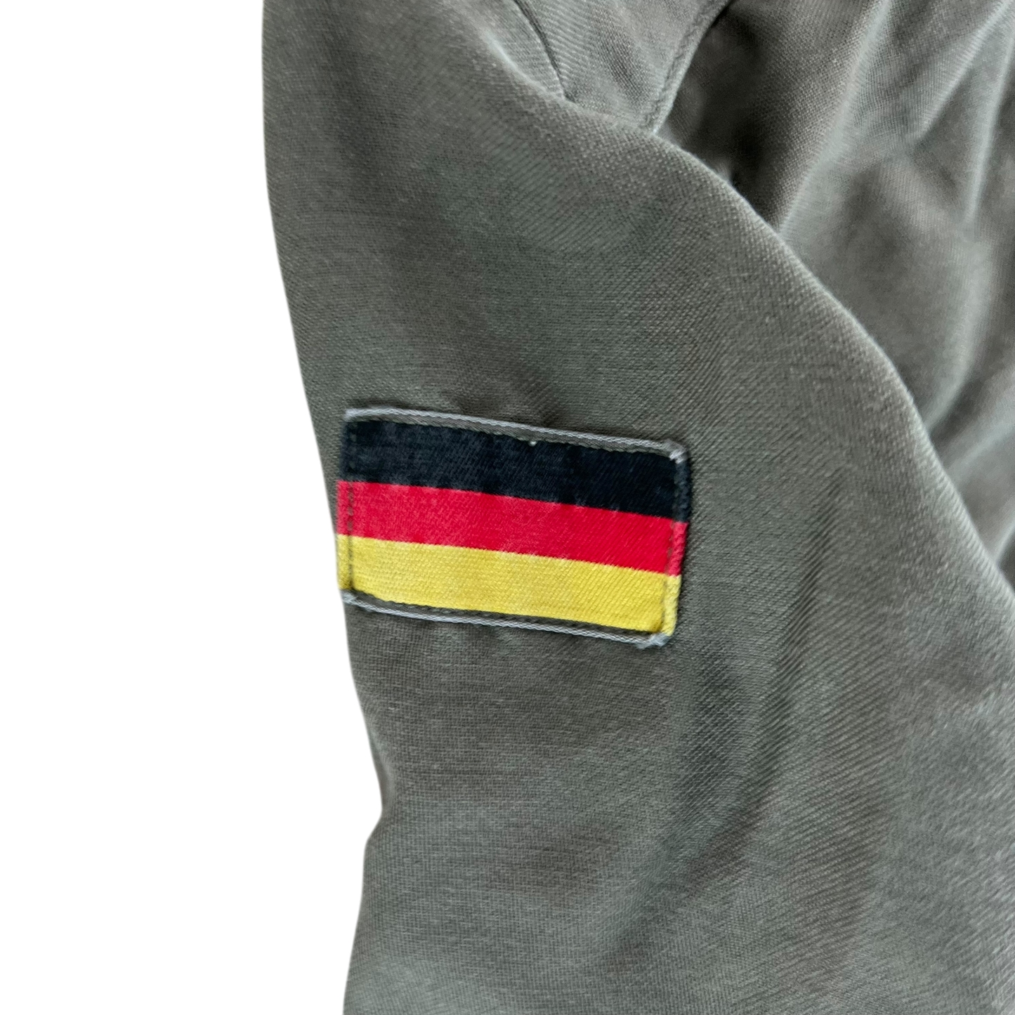 German Army Olive Green Long Sleeve Field Shirt - Medium Regular