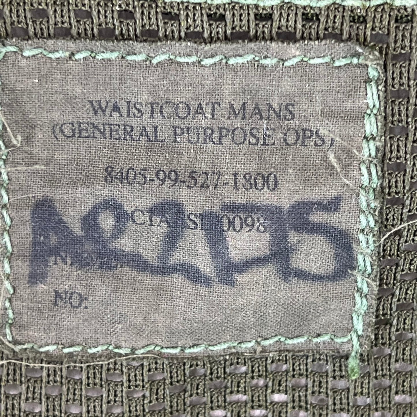 British Army Waistcoat Tactical Vest DPM Camouflage GP OPS