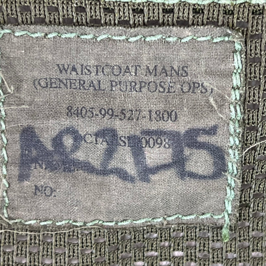 British Army Waistcoat Tactical Vest DPM Camouflage GP OPS