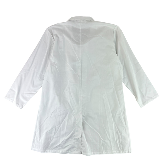 British Royal Navy White Dust Coat Overall - Large