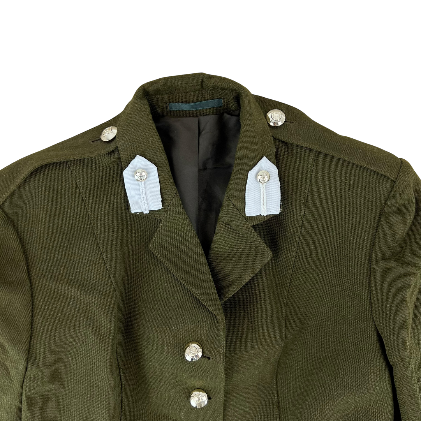 British Army Women's 1980 Pattern No. 2 Olive Green Dress Jacket - Welbeck College - Medium 162/96