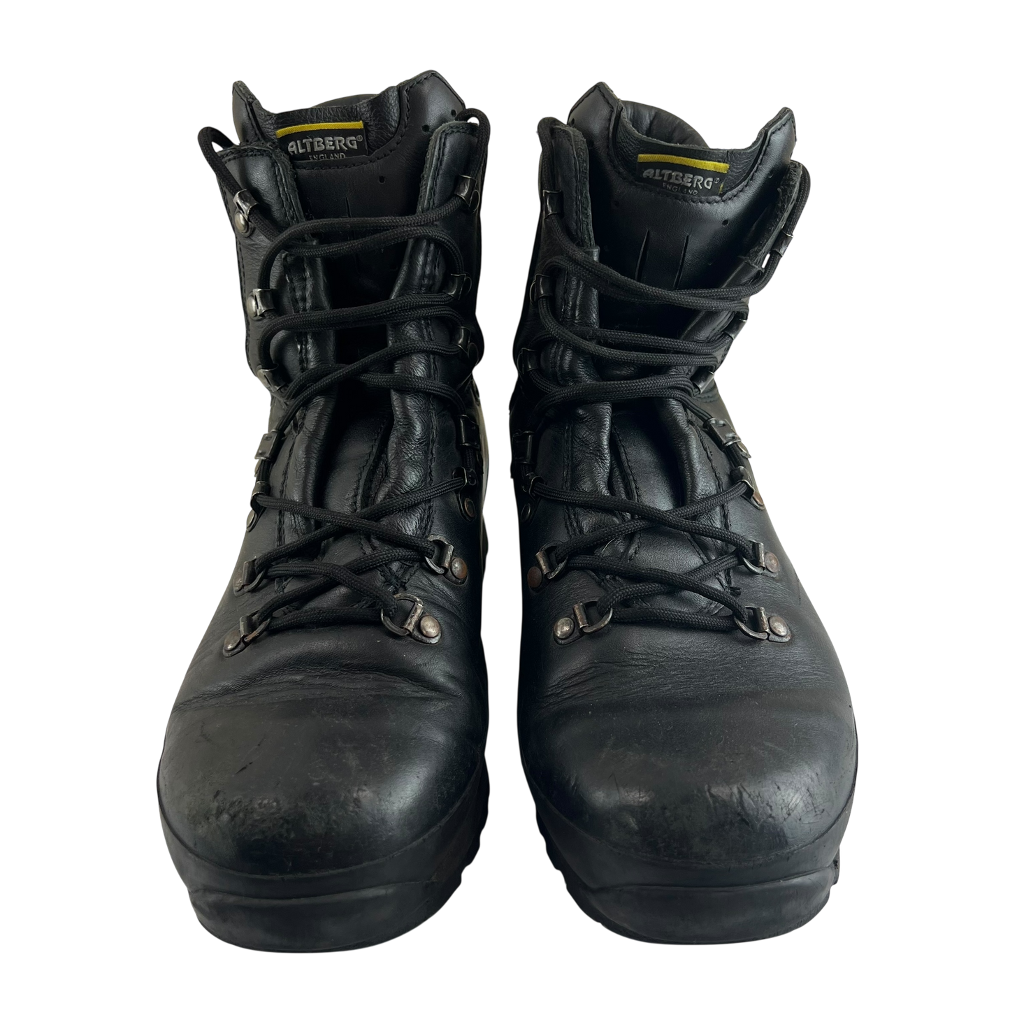 British Army Altberg Defender Black Combat Boots - Size 7L