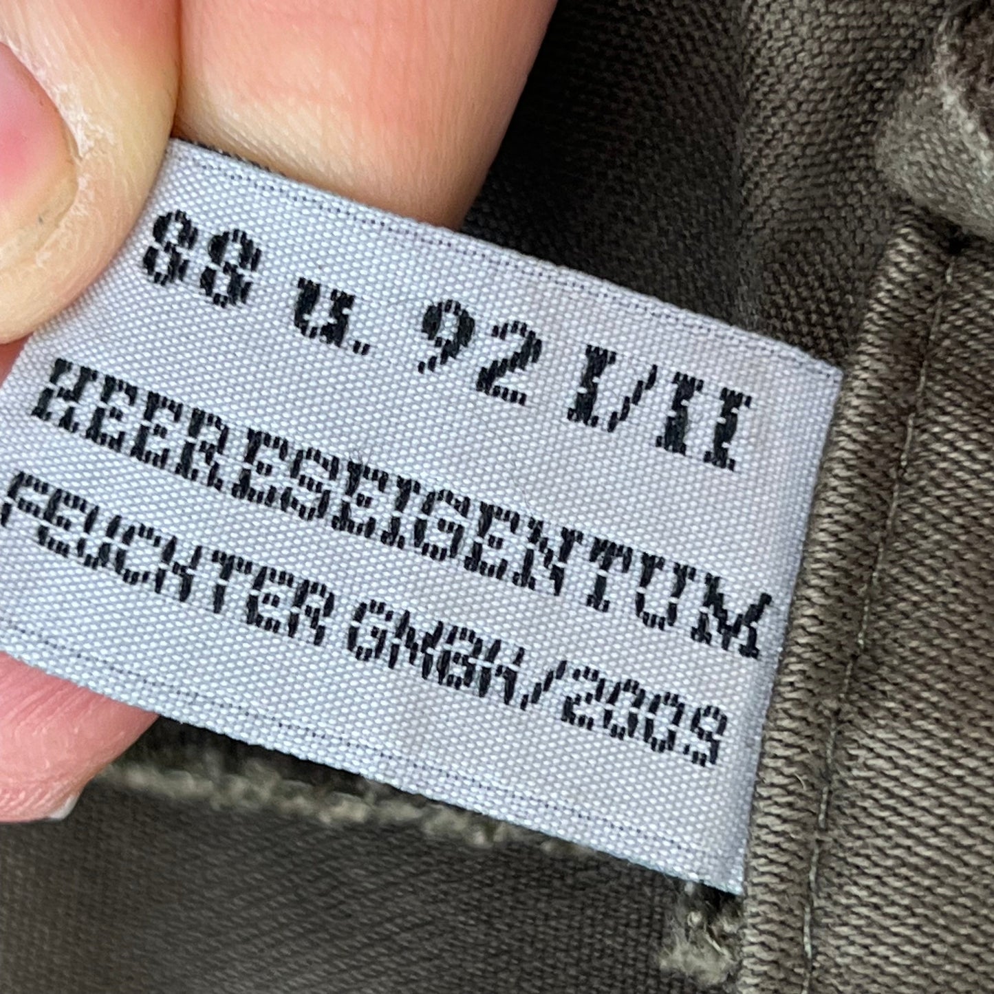Austrian Army Olive Drab Anzug 03 Alpine Jacket - Medium 88-92