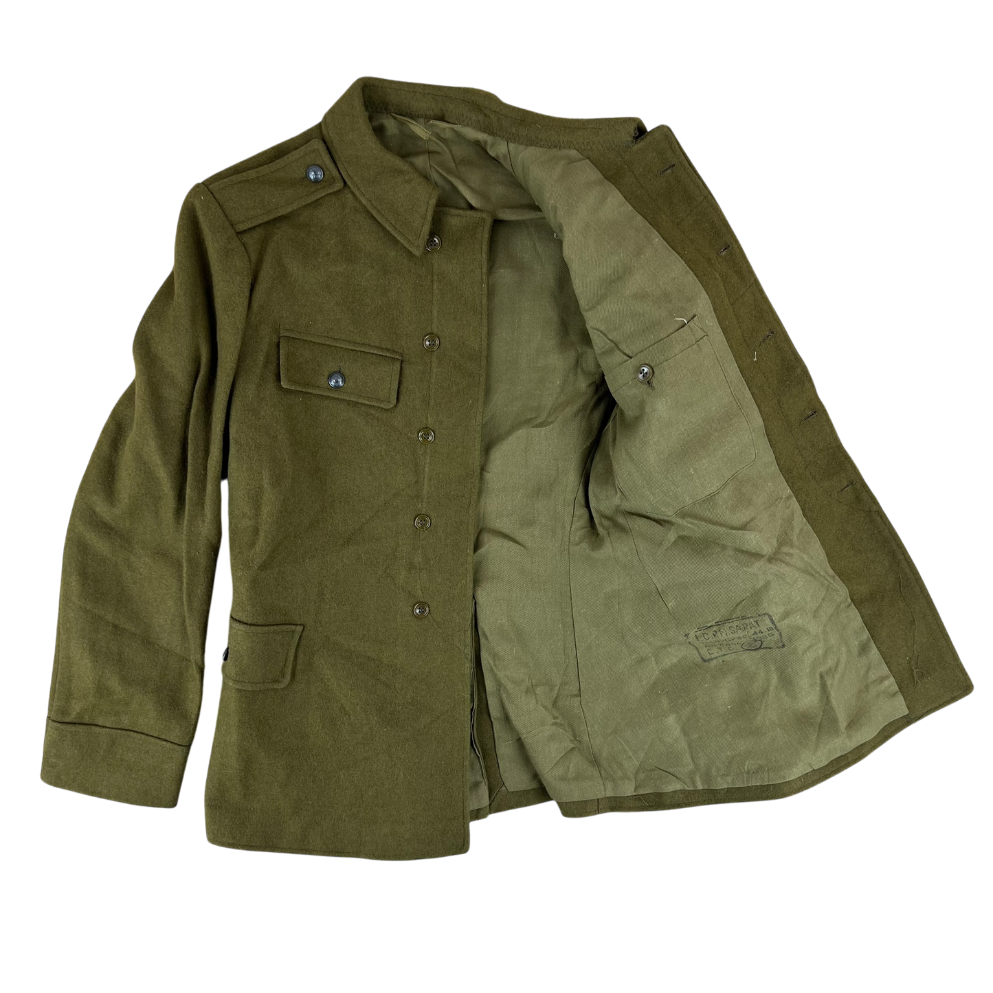 Romanian People's Army Khaki Field Jacket - Small