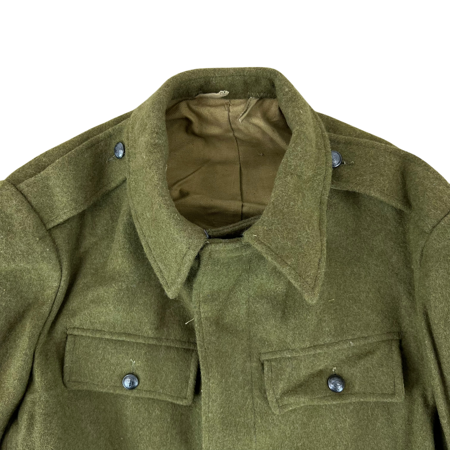 Romanian People's Army Khaki Field Jacket - Medium