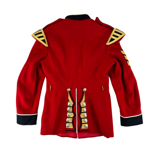 British Army CQMS & Sergeants Bandsman's Tunic Jacket w/ Wings - Welsh Guards - Medium