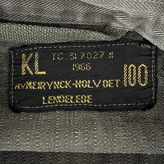 Dutch Army 60s Field Shirt Green Long Sleeve - Medium