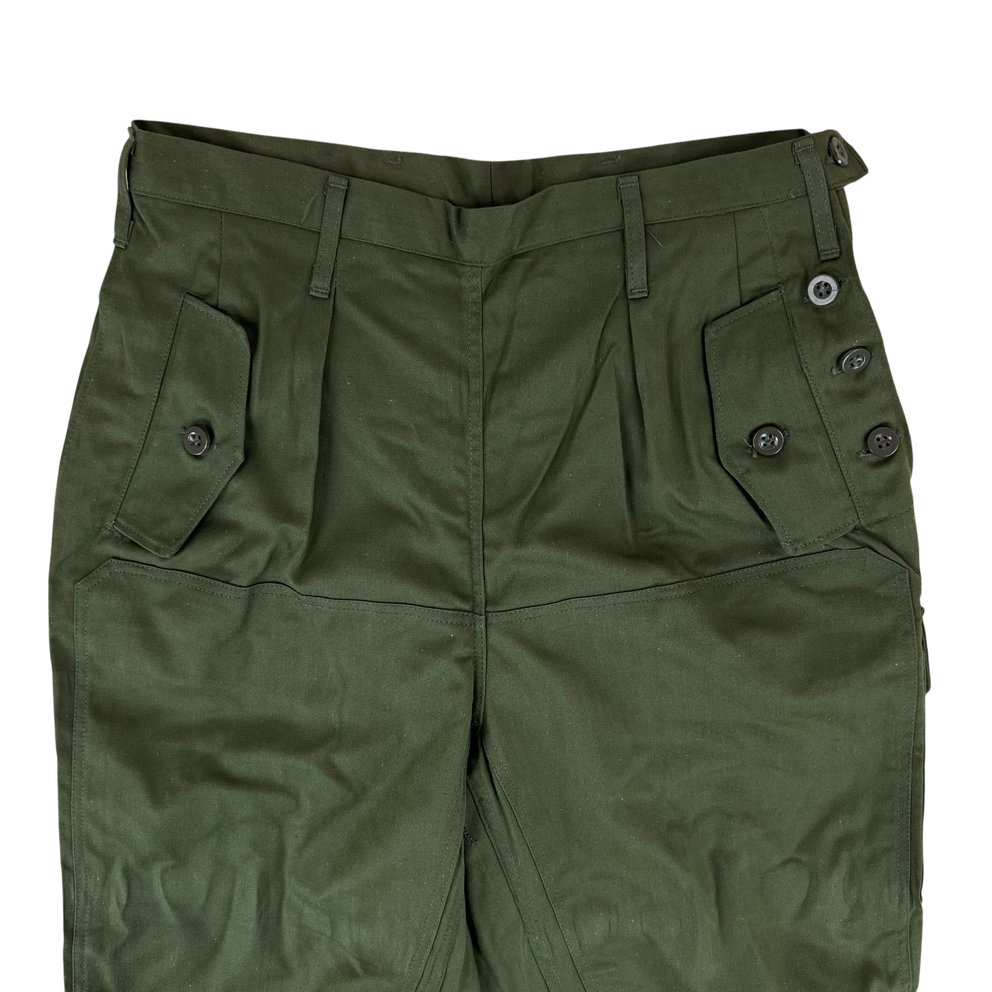 Czechoslovak Army M85 Women's Olive Green Trousers - W31 L30.5