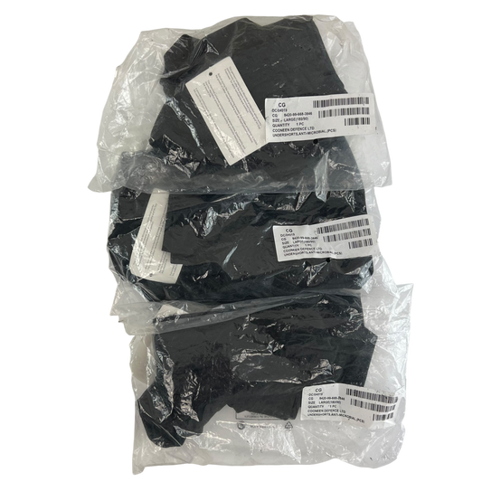 British Army Undershorts Anti-Microbial Black - 3 Pack - Large
