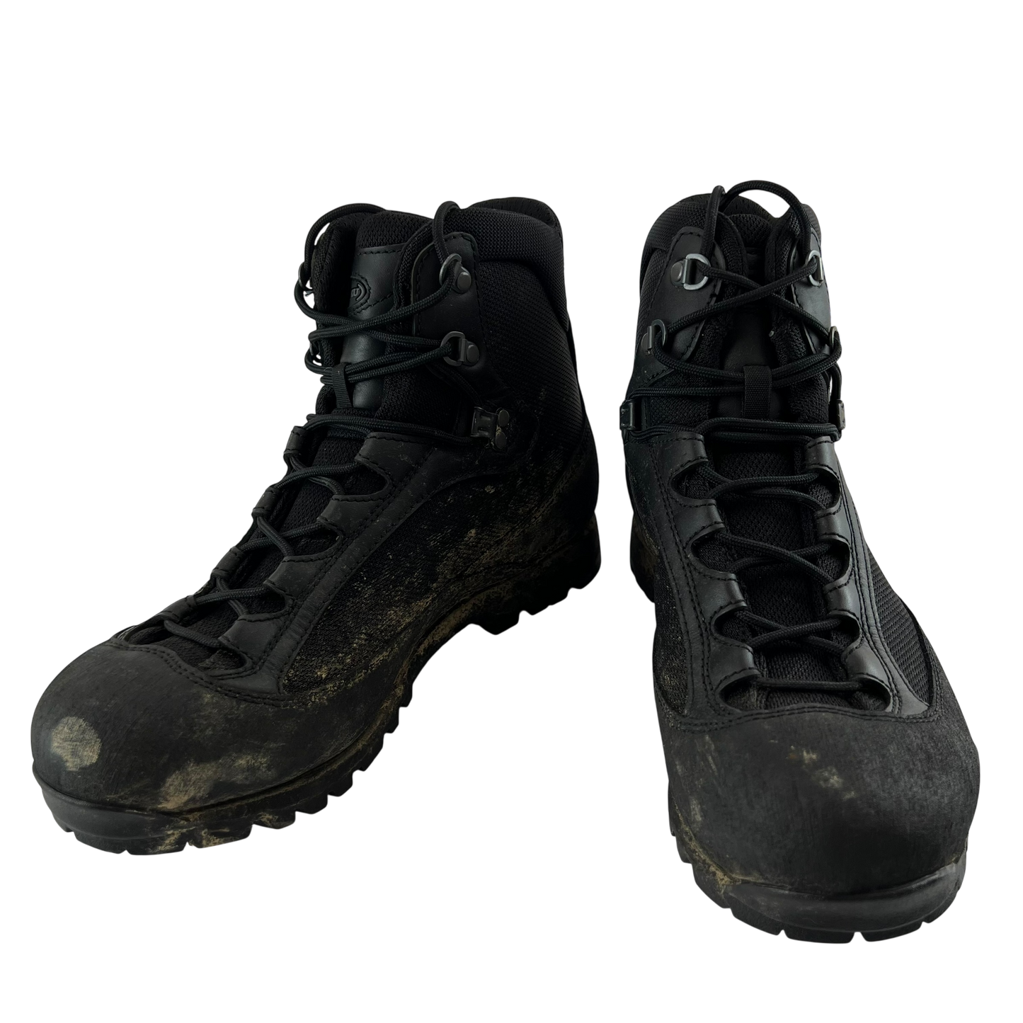 British Army AKU Black Combat Boots - Size 9M