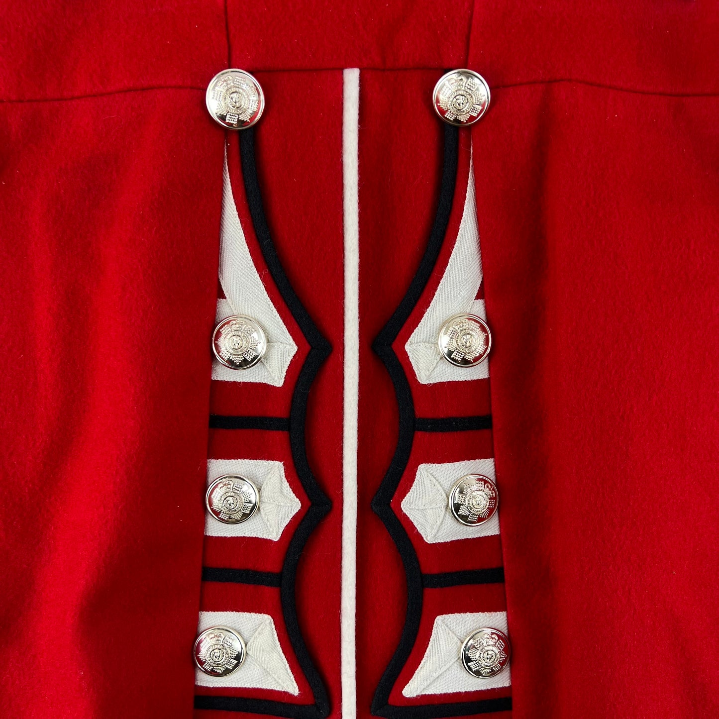 British Army Footguard's Jacket R & F Musician's - Scots Guards - Large