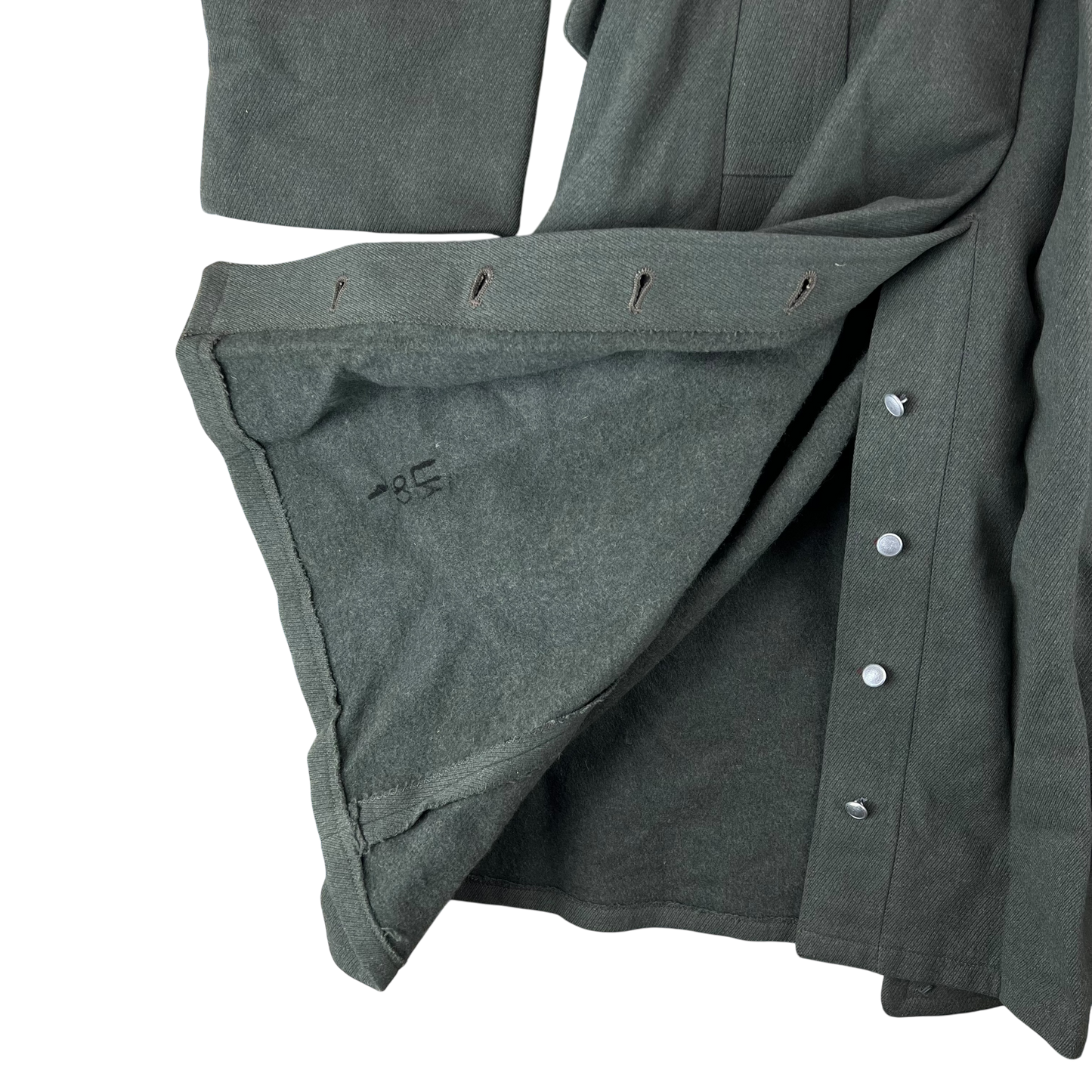 Austrian Army Officer's Greatcoat 1959 Field Grey - Medium