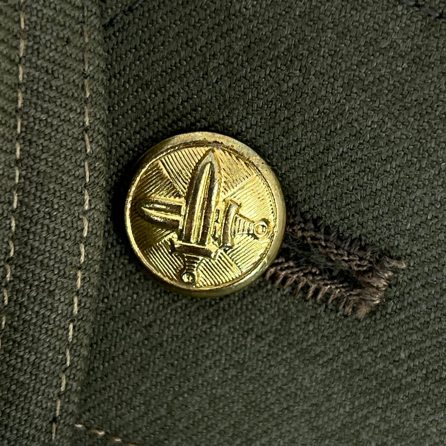 Czech Army Olive Green Blouson Jacket - Medium