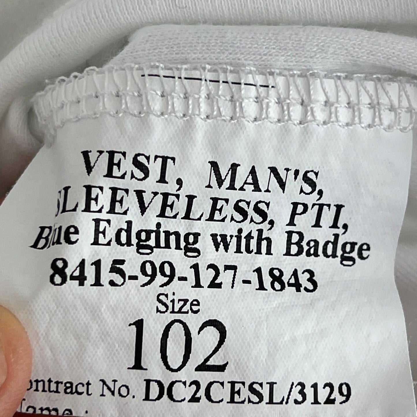 British RAF PTI Vest - Medium 102cm