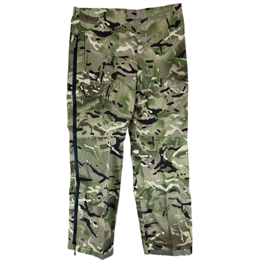 British Army Woodland MTP Camouflage MVP Waterproof Trousers - W42 L32.5