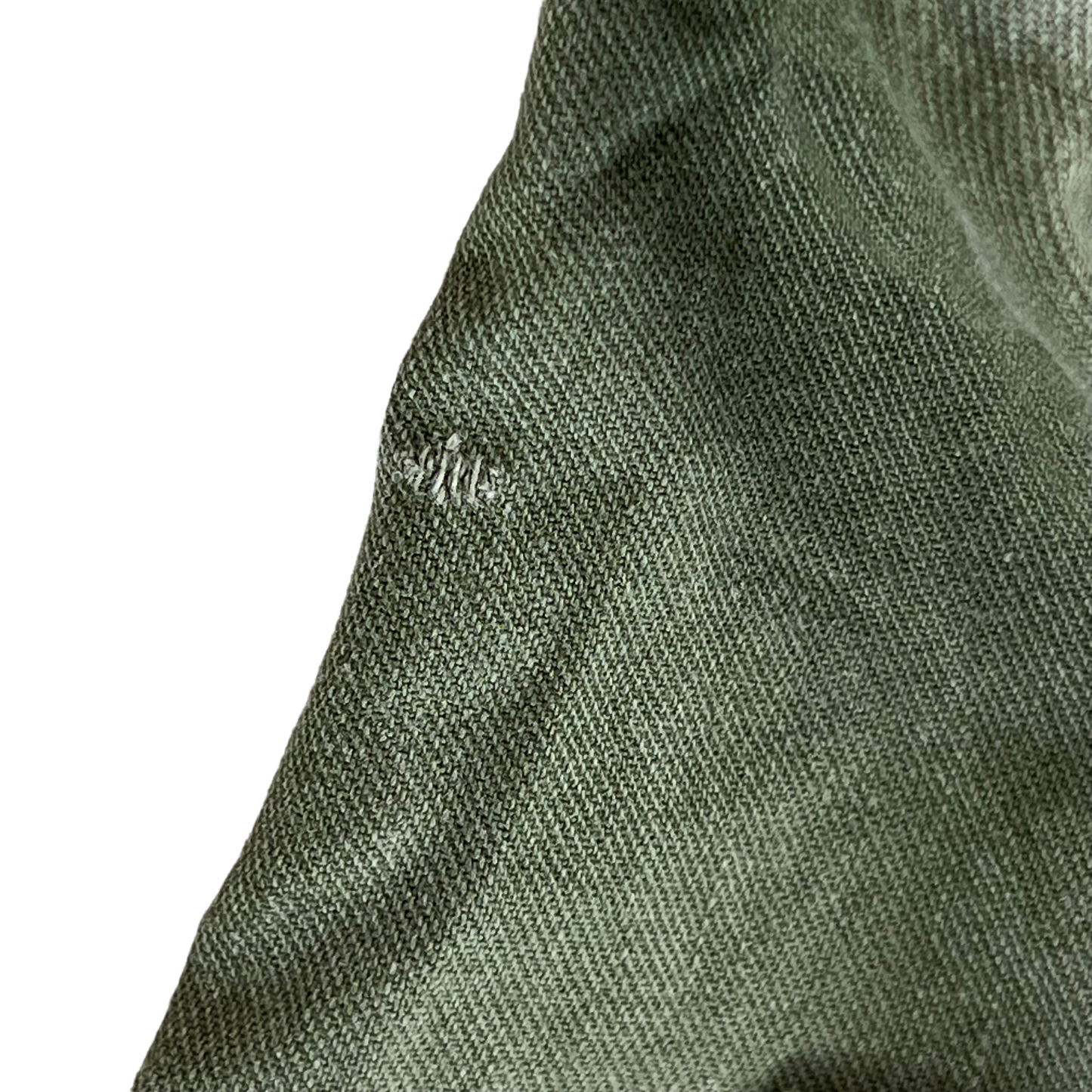 British Army Mens Olive Green Cotton Shirt Short Sleeve - Medium