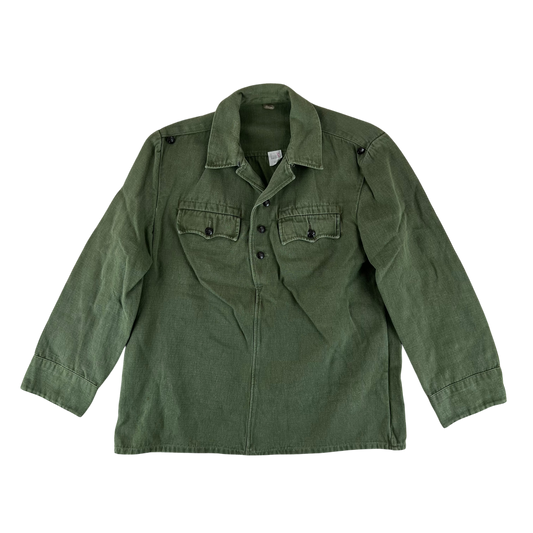Bulgarian People's Army Olive Green Cossack Shirt - Medium
