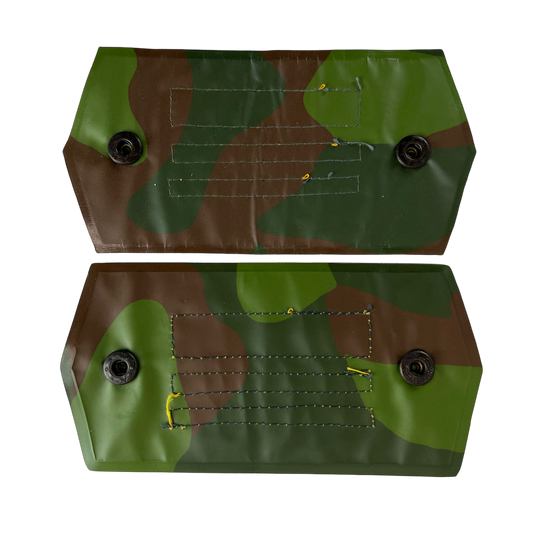 Finnish Army M91 Camo Pair of Rank Cuff Tabs Senior Lieutenant
