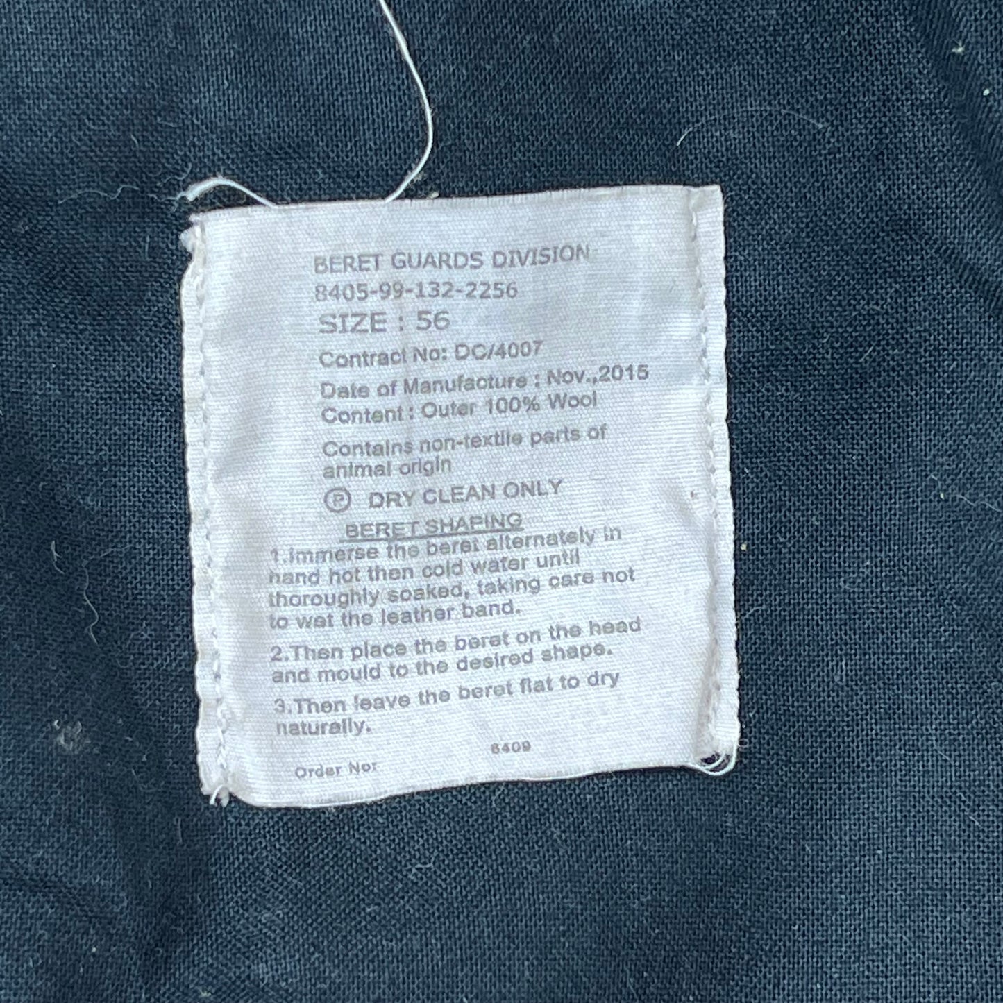 British Army Beret - King Edward VI School Cadet's - Small 56cm