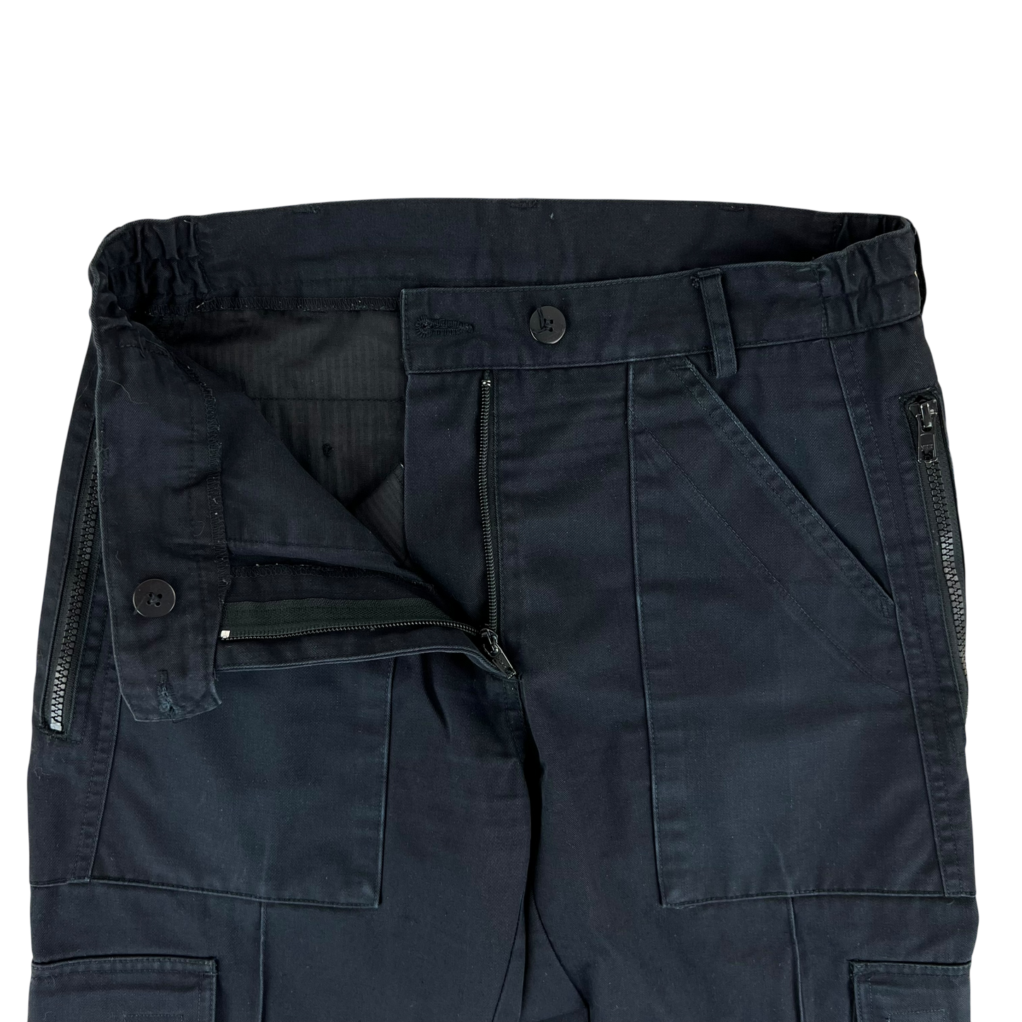 British Police Women's MoD Black Utility Trousers - W31 L27