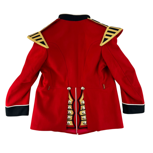 British Army RHQ SGTS Bandsman's Tunic Jacket w/ Wings - Welsh Guards - X Large