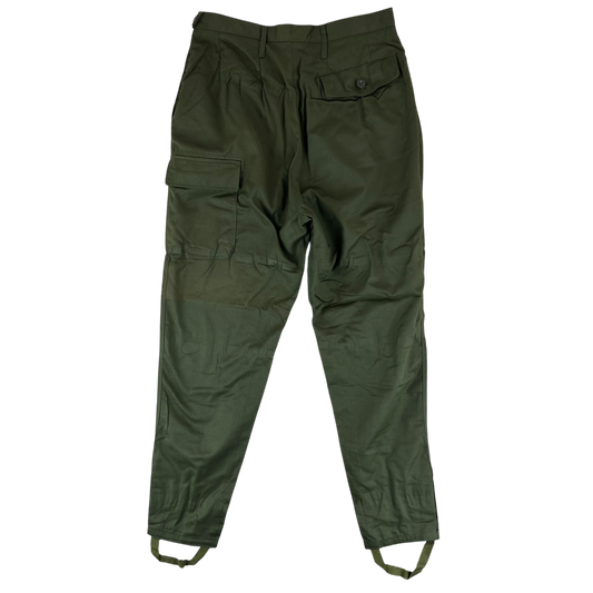 Czechoslovak Army M85 Women's Olive Green Trousers - W31 L30.5