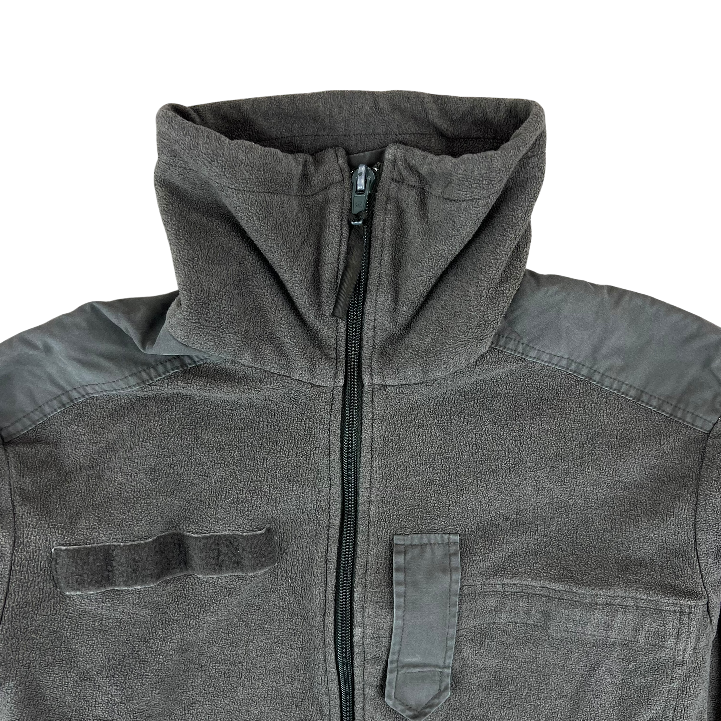 Austrian Army Olive Fleece Cardigan - Small 88-92 III/IV