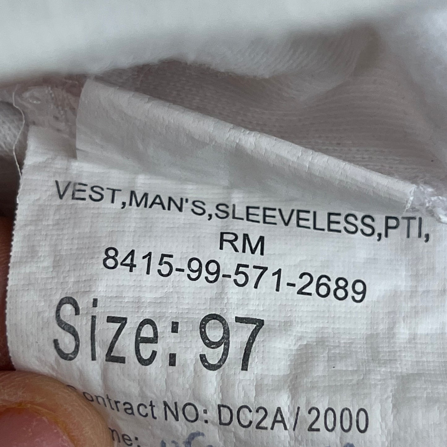 British Army PTI Vest - Medium 97cm