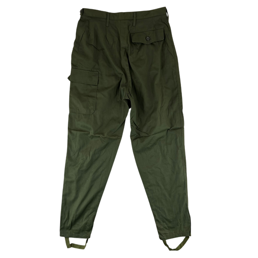 Czechoslovak Army M85 Women's Olive Green Trousers - W31 L30.5