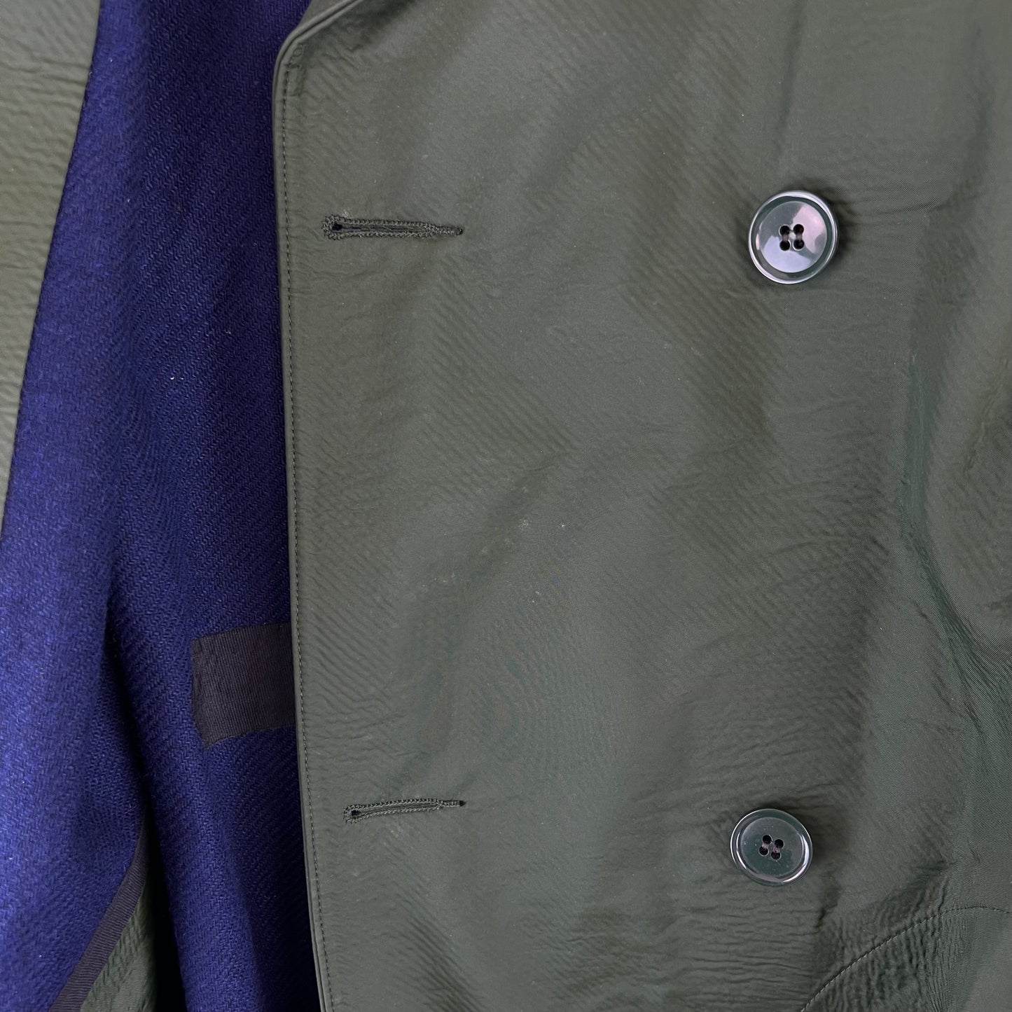British Army / Royal Canadian Army 80's RCMP Green Mackintosh Raincoat - Medium