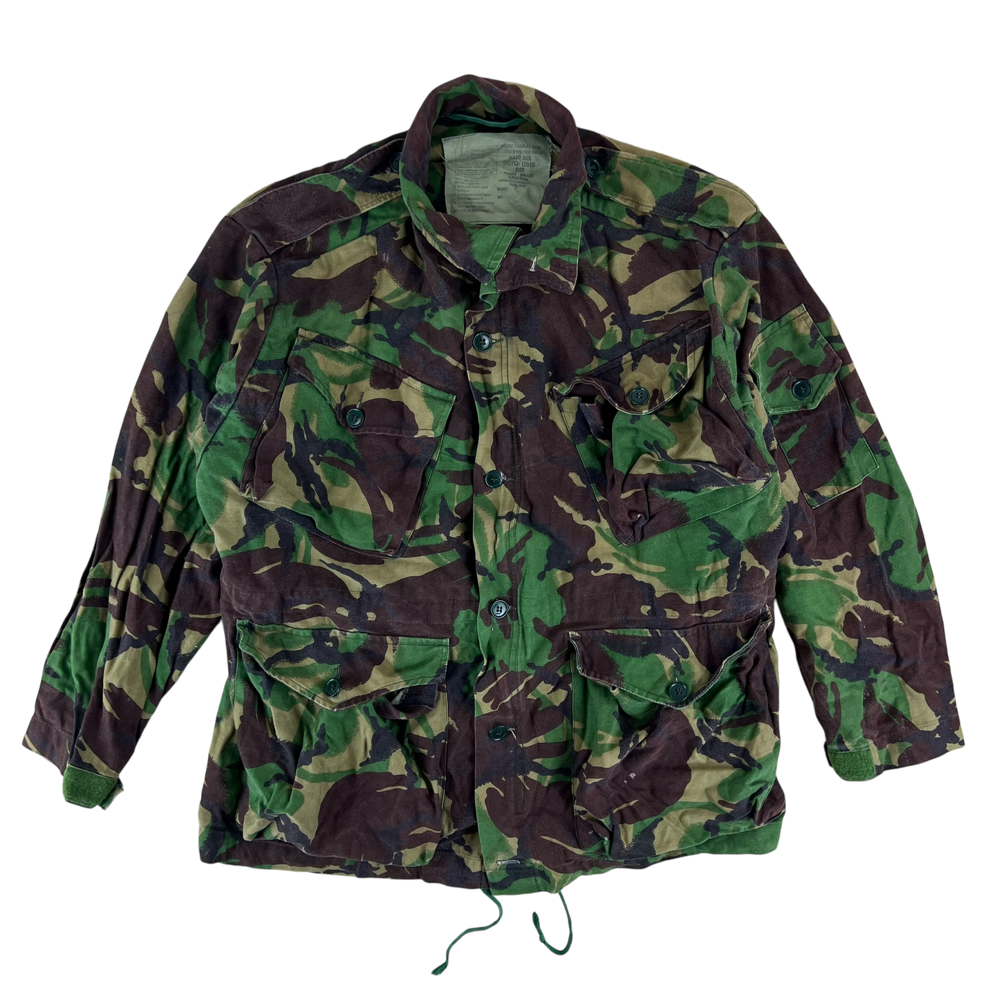 British Army 84 Pattern Woodland DPM Camo Combat Smock - Large 170/112