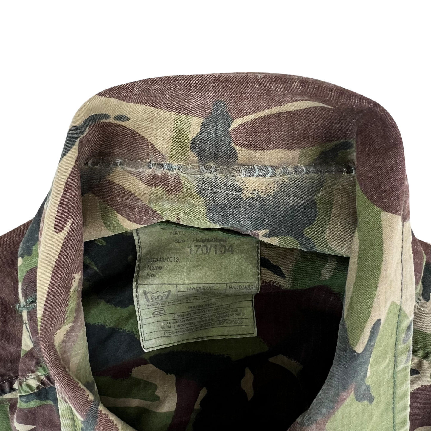 British Army S95 DPM Woodland Camo Field Jacket - Medium 170/104